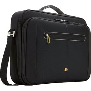 Notebook-Tasche Nylon schwarz/grün 18″ review
