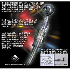 【クリックで詳細表示】PLOT(プロト)ステンメッシュブレーキラインZ31フェアレディ： カー＆バイク用品