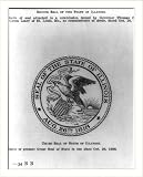 Historic Print (XL): [Third seal of the State of Illinois; in use since Oct. 26, 1868]
