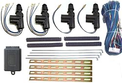 Megatronix - DAKIT4 - Central Door Lock Kit, 4 Door, Two 5 Wire And Two 2 Wire Actuators, High Quality Taiwanese Made