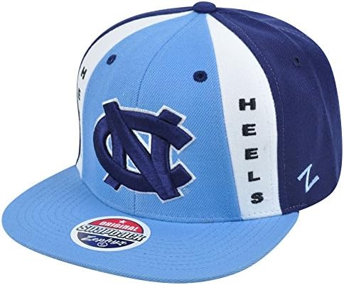NCAA Zephyr North Carolina Tar Heels Main Event 32/5 Snapback Flat Bill Hat Cap