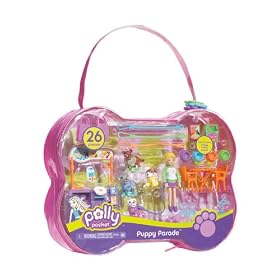 Click here to buy Polly Pocket Puppy Parade by Mattel.