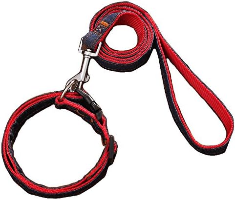 NINER No-Pull Dog Leash Harness,Adjustable Leash Collar for Large,Medium,Small Dog (Leash:Width 1.18inch,Length 47.24inch)
