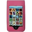 Premium Pink Leather Case with Belt Clip for iPod Touch 3G