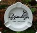 c1940s Comic Risque Hand Painted Ashtray Loves Labour