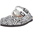 Dr. Brinkmann 600199, Damen, Clogs & Pantoletten, Weiss (wei�/schwarz 3), EU 38