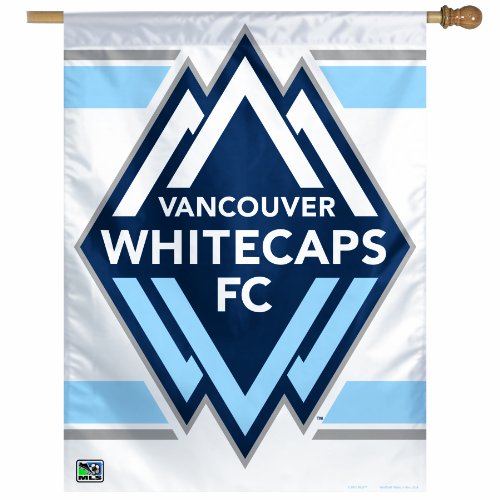 MLS Vancouver Whitecaps FC 27-by-37 Inch Vertical Flag
