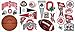 Ohio State Buckeyes Peel and Stick Applique / Wall Decal Set