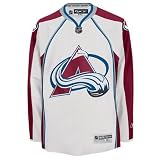 Colorado Avalanche Reebok White Premier NHL Jersey