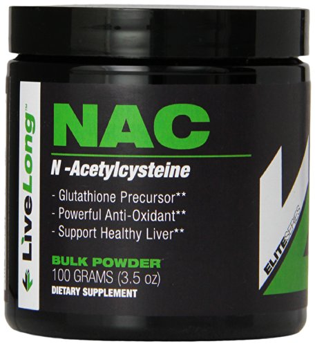 Livelong nutrition nac supplement, 3.5 ounce