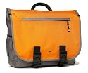 BumBakPak Flow Hybrid Messenger/Backpack Laptop Bag Titanium/Tango Medium