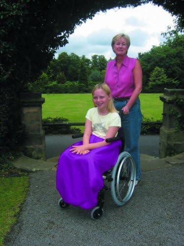 Sheerlines Cuckoo Children's Waterproof Wheelchair Fleece Leg Cover - Violet