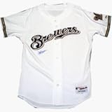 Jeff Suppan Milwaukee Brewers Autographed Authentic MLB Baseball Jersey (Home)