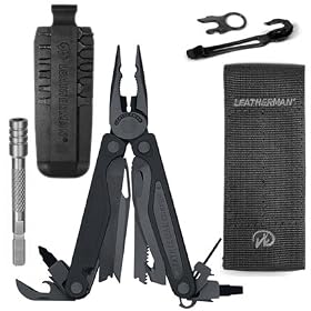 Leatherman 830795 Charge ALX, Black 6061-T6 Aluminum Handles, Black Molle Sheath PLUS... by Leatherman