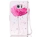 Note 5 Case,Galaxy Note 5 Case,Captain Bell Galaxy Note 5 Wallet Case Pu Leather Stand Case for Samsung Galaxy Note 5 Flower