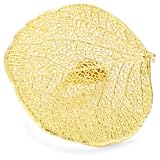Nugaard Flora 18k Yellow Gold Dipped Real Roun