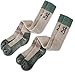 Browning Hosiery Men's Wool Blend Wader Sock, 2 Pair Pack