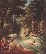 Kunstdruck Eug�ne Delacroix Realismus Bilder-Bild, hochwertige Reproduktion als Leinwandbild bzw. Leinwanddruck