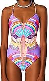 Akee African tribal print one piece swimwear by GoldenAcreTM