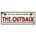 Outback Sign