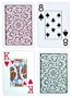 Copag Poker Size Jumbo Index 1546 Playing Cards (Green Burgundy Setup)