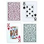 Copag Poker Size Jumbo Index 1546 Playing Cards (Green Burgundy Setup)