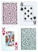 Copag Poker Size Jumbo Index 1546 Playing Cards (Green Burgundy Setup)
