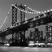 nexxt Shutter City Canvas Prints, NY Brooklyn Bridge, 12 by 12-Inch
