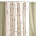 Maytex Kara Fabric Shower Curtain, Sage