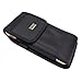 AISCELL Carrying Case Clip Holster for Pixel 9 Pro XL, Pixel 8 Pro,Pixel 7 Pro, Pixel 7, Pixel 6 Pro,Pixel 6,Pixel 4 XL,Rugged Black Denim Case w/Secure Metal Belt Clip and Carabiner (Fit Cover on)