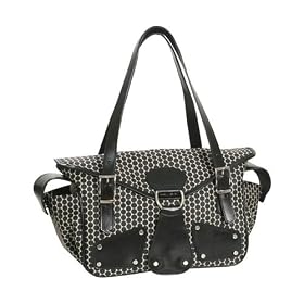 Maria Black Bean Diaper Bag