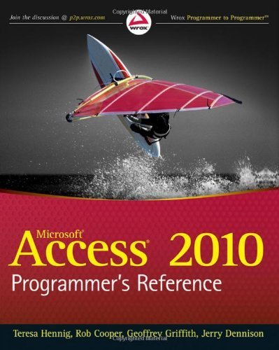 Access 2010 Programmer's Reference by Teresa Hennig (2010-08-09)
