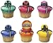 12 ct - Power Rangers Samurai Force Cupcake Rings
