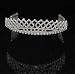 Veronica Crystal Tiara for Wedding, Prom, Pageant, Quinceañera or Other Special Events