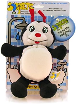 Soapets Mimi The Ladybug: Award Winning Bath & Shower Toy Sponge
