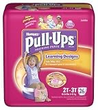 Pull-Ups Training Pants with Learning Designs, Girls, 2T-3T, Jumbo 26 ea