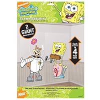 SpongeBob and Sandy 50in Scene Setter Add-Ons 2ct