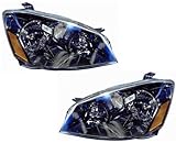2005-2006 Nissan Altima Headlights /w Amber (Clear) 2005-2006 Nissan Altima Headlights /w Amber (Clear)