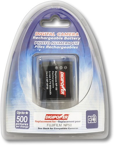 Digipower BP-NP50 Replacement Li-Ion Battery for Fuji NP-50