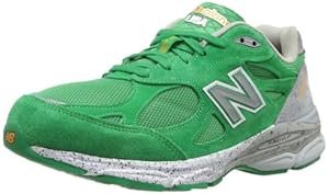New Balance Men's M990BA3 Boston Marathon Running Shoe,Green/Grey,12.5 D US