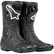 Alpinestars S-MX 5 Men's Performance/Road Riding Street Racing Motorcycle Boots - Black