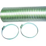A048MX/9 Semi-Rigid Flexible Aluminum Duct (4" X 8