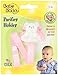 Baby Buddy Pacifier Clip Holder, Newborn Essential with Universal Fit for all Binky and Teether Brands, Ages 4+ Months, Lilac + Light Pink, 2 Pack