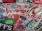 Assorted Skateboard Sticker Pack