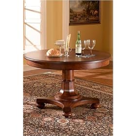 Jamestown Landing Dining Pedestal, PEDESTAL, CHERRY by Home Decorators Collection