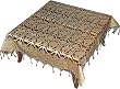 Table Topper Organza Silk Cloth 42 x 44 inches