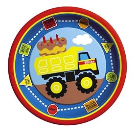 Tonka Party 9" Dinner Plates - 8 Count