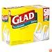 Glad Handle Tie Tall Kitchen Bags, White, 13 Gallon, 50-Count Bags, (Pack of 4)