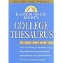 Random House Roget's College Thesaurus: Revised Edition