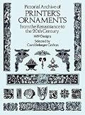 Pictorial Archive of Printer's Ornaments: from the Renaissance to the 20th Century (Dover Pictorial Archive Series)